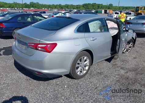 2020 Chevrolet Malibu Fwd Lt из США, поврежденный, VIN 1G1ZD5ST6LF002975